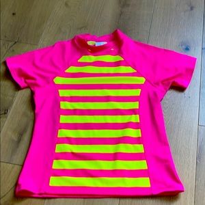 Girls lands end swim shirt